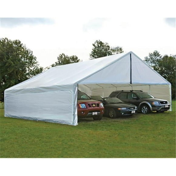 ShelterLogic 27775 30x30 White Canopy Enclosure Kit