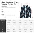 thumbnail image 5 of Kdxio Gnome and Snowflakes Print Women Men Sun Protection UPF 50+ Jackets Zip Up Long Sleeve Hoodie Hiking Lightweight with Pockets, 5 of 7