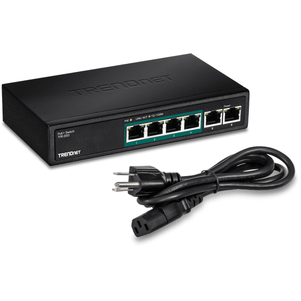 TPES50 6Port Fast PoE+ Switch