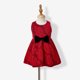 thumbnail image 2 of Conjuntos de blusas con bloques de colores y vestidos con estampado de rosas a juego para toda la familia en Navidad, 2 of 5