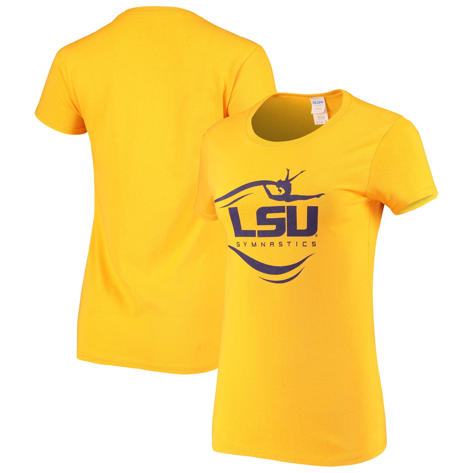 LSU Tigers Gymnastics Metallic 