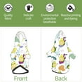 thumbnail image 6 of Bingfone Orange Green Avocado Dog Clothes Hoodie, Pet Winter Coat,Puppy Sweatshirts For Small Dogs Boy Girl,Suitable For All Breeds-X-Large, 6 of 9