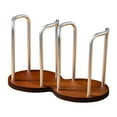 thumbnail image 2 of Portavasos de café Soporte para vasos de papel Regalos Organizador multifuncional Dispensador para Doble estante, 2 of 9