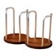 thumbnail image 2 of Portavasos de café Soporte para vasos de papel Regalos Organizador multifuncional Dispensador para Doble estante, 2 of 9