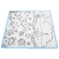 thumbnail image 1 of Estera de Garabato, Lavado de Tela de Dibujo inofensivo reutilizable para bebés ebutables para niños dibujando pinintura, 1 of 7