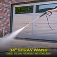 thumbnail image 4 of Open Box Sun Joe 2030 PSI Electric Pressure Washer, 1.2 GPM Power Cleaner w/ Soap Tanks, 4 of 11