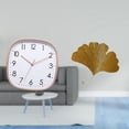 thumbnail image 2 of Reloj De Pared Digital Vintage Con Diseño De Hojas De Ginkgo De Hierro Forjado, Escultura Abstracta Práctica Y Silenciosa Para Comedor, Casa, Granja, Gimnasio, Sala De Estar, Oficina, Hotel,, 2 of 8