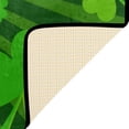 thumbnail image 3 of GZHJMY St. Patrick's Day Clover Door mat Non Slip Floor Door Rug, Soft Floor Mat for Kitchen Garden Bedroom Indoor Outdoor Entrance Home Holiday Decoration 23.6" x15.7", 3 of 7