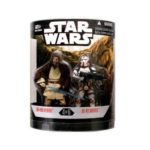 Star Wars Order 66 2007 Obi-Wan & AT-RT Driver Action Figure 2