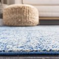 thumbnail image 5 of Safavieh Madison Collection MAD604N Glam Ogee Trellis Distressed Non-Shedding Stain Resistant Living Room Bedroom Area Rug, 9' x 12', Navy / Blue, 5 of 5