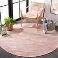 thumbnail image 3 of Safavieh Hampton Karaugh Abstract Indoor/Outdoor Area Rug, Terracotta, 6'5" x 6'5" Round, 3 of 11