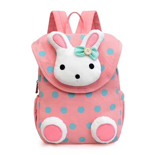 Bonita mochila de conejo para bebé, mochila infantil para niñas de 1 a 3 años en la habitación de los niños