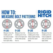 Trailer Hub Kit - 5 Bolt on 4-1/2 Inch Circle - 1-1/16 inch I.D. Bearings