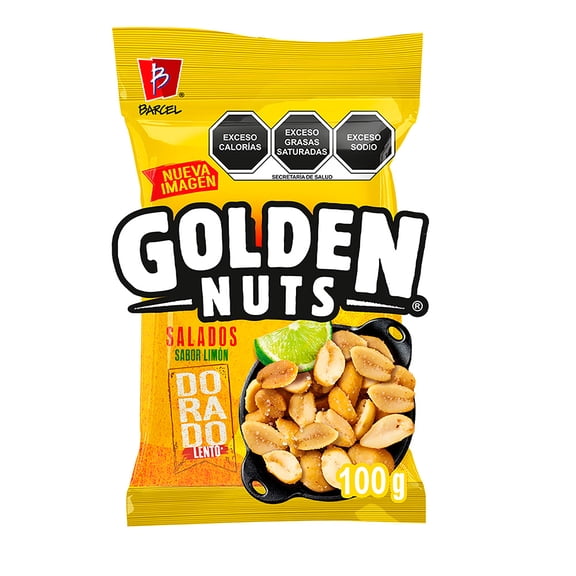 Cacahuates Barcel Golden Nuts salados 100 g