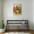 thumbnail image 4 of Holy Trinity, Figurative Religion Stretched Canvas Wall Art by Andrei Rublev Sold by ArtCom, 4 of 5