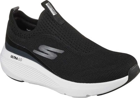 Skechers Slip on Casual Sneakers for Women Go Run Elevate Hot Streak Walking Shoes Lightweight Mesh Breathable Cushioning Flexible Rubber Outsole