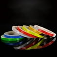 thumbnail image 2 of 3pcs Waterproof Reflective Tape Luminous Tape Safety Warning Reflective Stickers for Car Bike Motorcycles （1 Yellow and 1 Red and ), 2 of 8