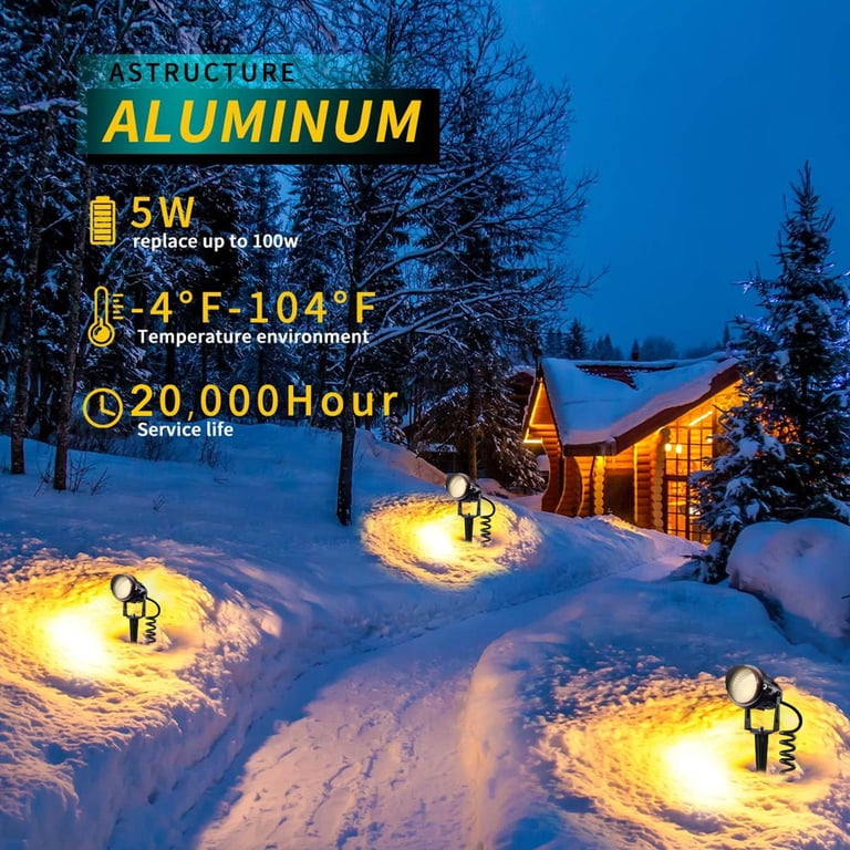 BN-LINK Outdoor Landscape Spotlights, 5W Warm White, 2 Pack photo 4