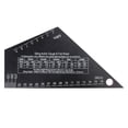 thumbnail image 1 of Wmool Guitar String Action Gauge String Height Rulers Fret Rocker Fret Leveling Guide-, 1 of 8