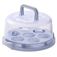thumbnail image 1 of Caja de almacenamiento portátil para pasteles CAROOTU, caja redonda para pasteles de cumpleaños, contenedor para hornear en la cocina y la boda WD.WDQZL Electrónica, 1 of 2