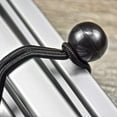 thumbnail image 4 of 25 Pack Utility Stretch Shock Cord Plastic Ball Cord Camping Gear, Black, 4 of 5