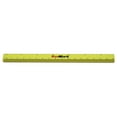 thumbnail image 4 of 24 Pack - RevMark Carpenter Pencils with Ruler Printed on Pencil (Neon Yellow) - Made in USA, 4 of 4