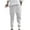 White, variant on IROINNID Mens Cargo Pants Solid Color Sport Loose Pleated Small Legs Drawstring Solid Color Full Length Pants,Navy