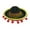 Red Balls, variant on BELOVING Sombrero Hat Party Costume Mexican Theme Decoration Stylish Creative Mini Sombrero Top Hat Mexican Hat Headband for Halloween Beige Hat