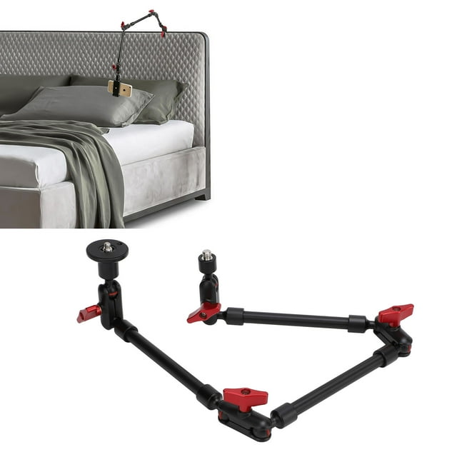 Desk Camera Mount Adjustable Professional Clamp Sturdy Holder for Photography Aluminum Alloy