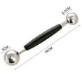 thumbnail image 5 of Yesbay Stainless Steel DoubleEnd Melon Ice Cream Baller Scoop Fruit Spoon Kitchen Tool,Scoop, 5 of 7