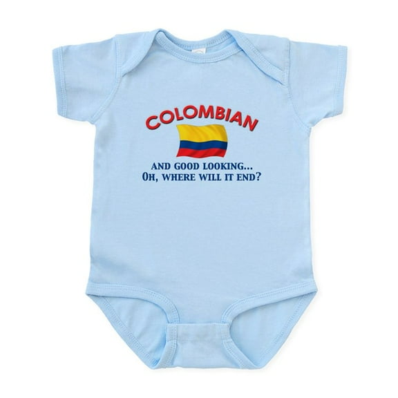 CafePress - Good Lkg Colombian 2 Infant Bodysuit - Baby Light Bodysuit, Size Newborn - 24 Months
