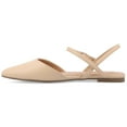 thumbnail image 3 of Journee Women's Martine SuperNatural Shades Narrow Width Buckle Pointed Toe Flats, 3 of 10