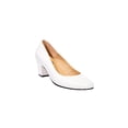 thumbnail image 1 of ZAPATILLAS TACONES VESTIR LEON DAMA MUJER BLANCO PIEL CABRA737 LEON 737, 1 of 3