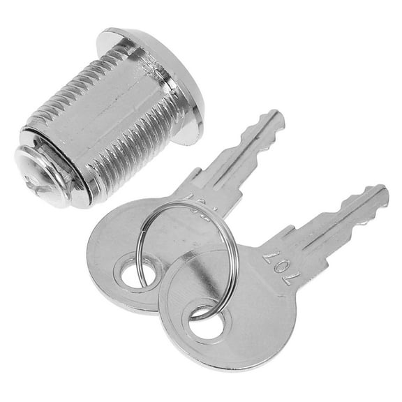 Hemoton 1 Set Cam Lock Latch Tool Box Lock Replacement Cabinet Door Locks With Key Tool Box Lock Replacement Cabinet Doors Drawer Locks With Keys