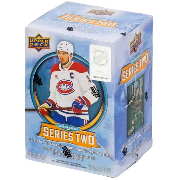 2025/26 Upper Deck Series 2 Hockey Blaster Box
