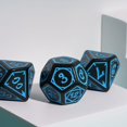 thumbnail image 5 of cusdie 7-Die Acrylic DND Dice, Druid Polyhedral Dice Set for Role Playing Game Dungeons and Dragons D&D Dice MTG Pathfinder, 5 of 5