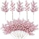 thumbnail image 2 of 5 piezas de decoración navideña con purpurina y bayas artificiales, ramo de flores, adornos para árbol de Navidad para el hogar, decoración de Año Nuevo 2025, 2 of 5