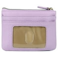 thumbnail image 2 of Julia Buxton Women's Pebble Vegan Leather Large ID Coin Case, Lilac, 2 of 4