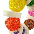 thumbnail image 4 of Parrot Ball Toy Interactive Interactive Parrot Rattan Ball Bird Chew Toy, 4 of 10