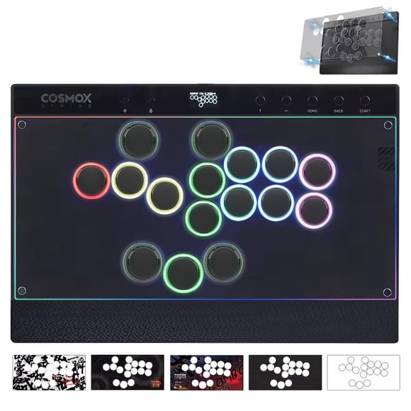 Controlador Arcade Sehawei Haute42 C16 sin Palanca con LED RGB