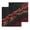 Red, variant on Brown Marble Kitchen Dish Towels for Drying Dishes Set of 3, Gold Abstract Vintage Modern Ombre Art Waffle Weave Microfiber Hand Tea Bathroom Towels Quick Dry & Absorbent Towel 12x12
