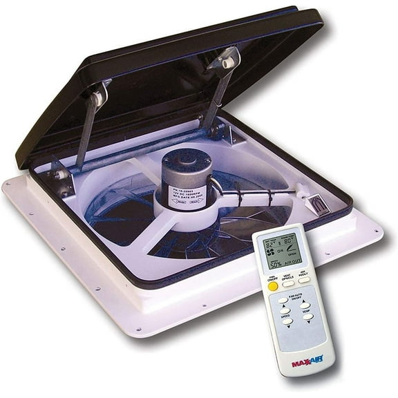 MAXXAIR 0004500K MaxxFan Smoke Standard Remote Fan Lid