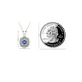 thumbnail image 5 of aaXia 10K White Gold 1/5ct. TDW Diamond Frame and Tanzanite Pendant Necklace (H-I, I1-I2), 5 of 5