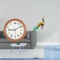 thumbnail image 2 of Escultura de reloj de pared de melódico, adorno decorativo colgante de pájaro para el hogar, cocina, jardín, patio, decoración artística, fi, 2 of 8