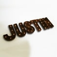 thumbnail image 6 of Rustic Vintage 11" Decorative LED Light Glow Letters - Number 7, 6 of 6