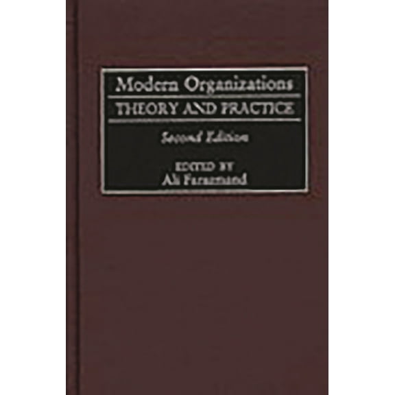 Modern Organizations: Theory and Practice, (Hardcover)