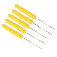 thumbnail image 2 of 22pcs Latch Hook Crochet Needle Nonslip Handle Latch Hook Tool Hair Hook Needle Knitting Tool for Micro Braids Hair Extension f74 2025, 2 of 5