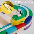 thumbnail image 2 of 36/82pcs Building Block Track 2 Speeds DIY Race Car Track for Improving Fine Motor Skills Race Track Building Block Track, 2 of 7