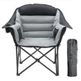 thumbnail image 1 of Lilypelle Oversized Camping Chair, Folding Chair for Adults, Heavy Duty Folding Chair with Cup Holder & Carry Bag, Supports 500LBS, 1 of 9