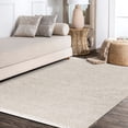 thumbnail image 4 of JONATHAN Y MERCER SHAG 5 x 8 Area Rug, Mercer Plush Tassel - Cream, MCR100D-5, 4 of 4